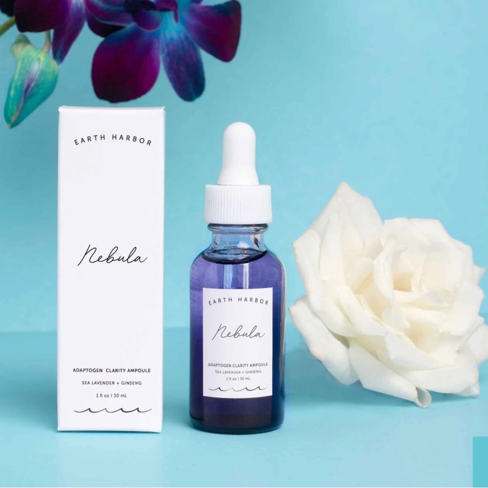 Earth Harbor Nebula adaptogen clarity ampoule